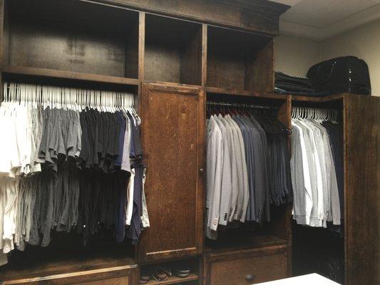 Master Closet after