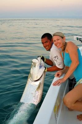 Nice big tarpon!