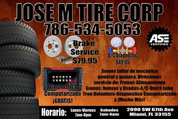 Jose M Tires