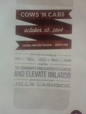 COWS 'N CABS 2014