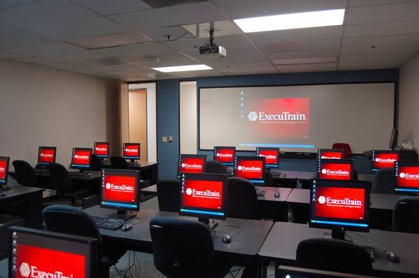 One of our training rooms.