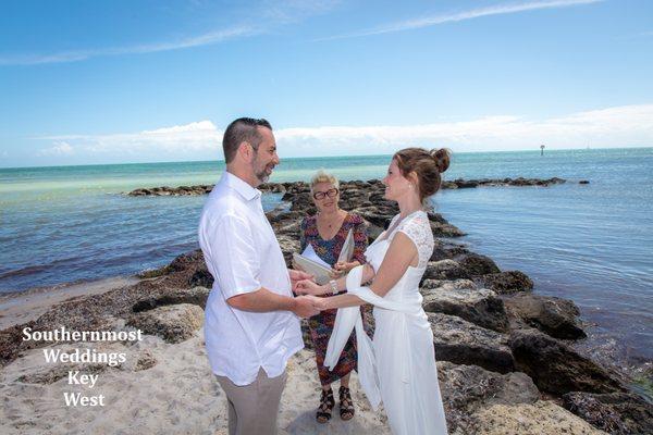 Barfoot Beach Weddings by Southernmost Weddings Key West