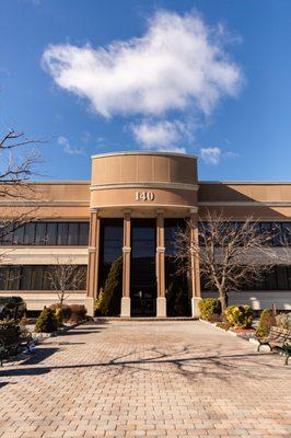 Our office building in Englewood Cliffs, NJ