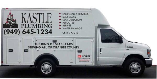 One of our fleet vehicles