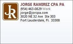 Jorge Ramirez CPA, PA