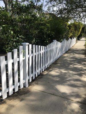 new fence