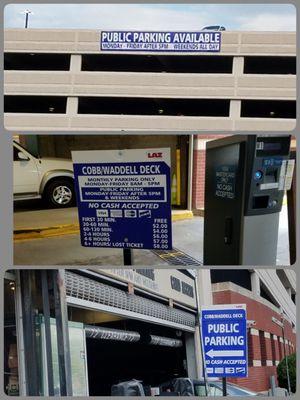 Marietta Square Cobb Waddle Parking Deck