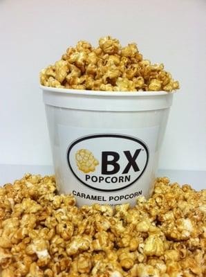 Light, buttery, crunchy caramel popcorn handcrafted the old fashioned way