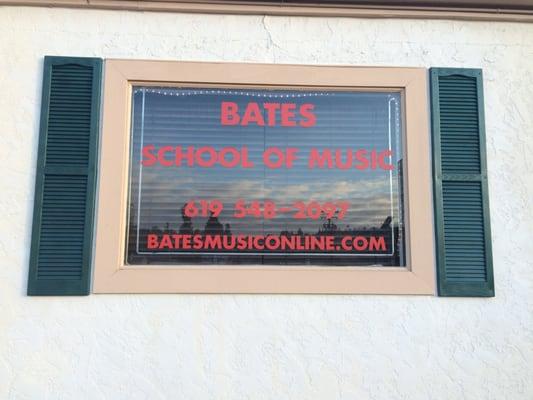 Established in 1960 Bates School of Music provides quality music education for all ages