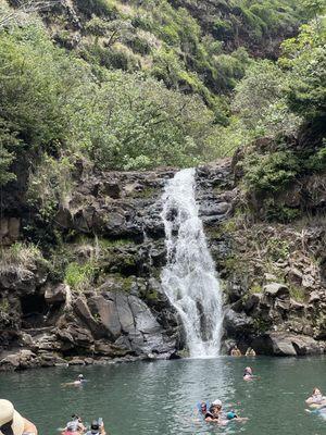 Wamea Valley Waterfall