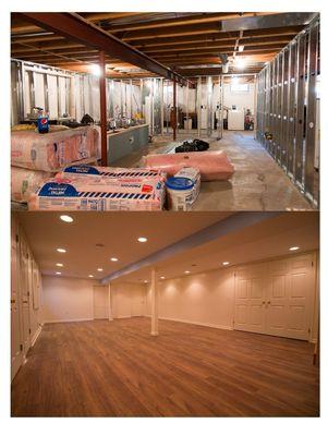 Basement remodeling