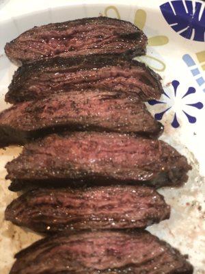 Skirt steak churrasco