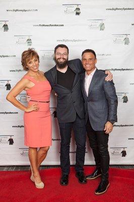 I love these two people! Huge personalities and even bigger hearts. The lovely Forbes Riley & the super cool Kevin Harrington