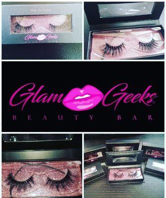 We Have  Variety of Mink Lashes too choose from!