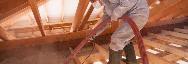 Cellulose Insulation Installation