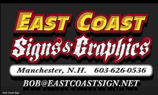 East Coast Sign