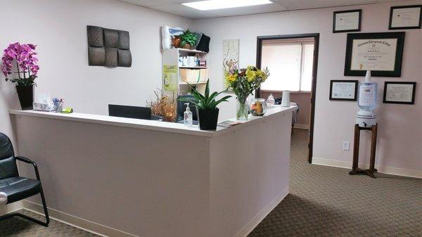 New patients and existing patients enjoy our bright office and friendly staff.