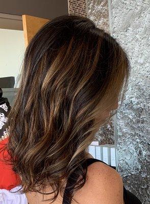 Brown Balyage! Subtle and Soft per a detailed consultation. Not overdone,Just right!