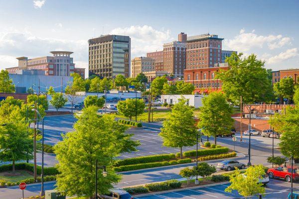 booming city of greenville south carolina