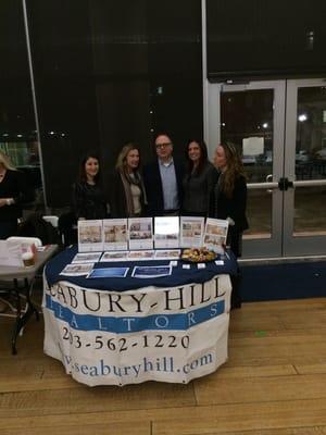 Our group at the Yale Med School housing fair