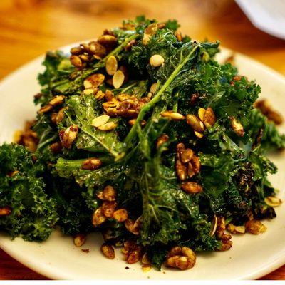 vegan kale salad