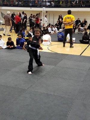 My son Alex at the Glendora tornament