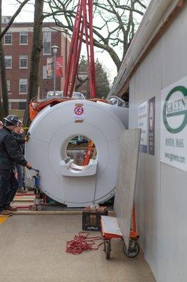 Newton Wellesley Hospital MRI Placement by G. Greene