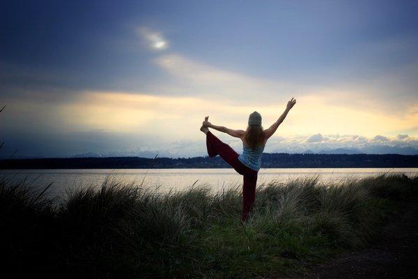 Lee Atwell owner/teacher at The Yoga Studio in Magnolia.