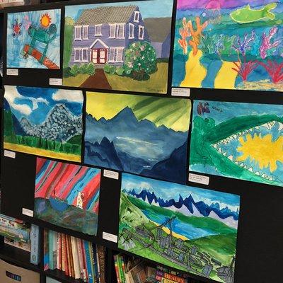 Student's art show