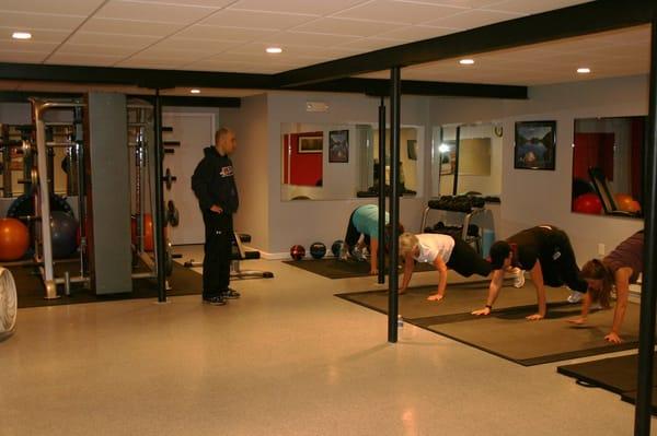 Our small exercise groups