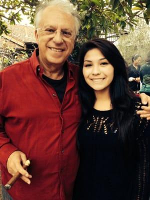 Stevielyn and  Pepe Romero at the Romero home in Del Mar