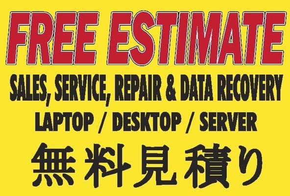 Fast free estimate!