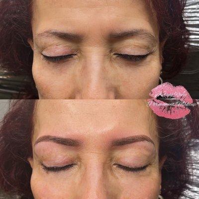 Soft powder brow