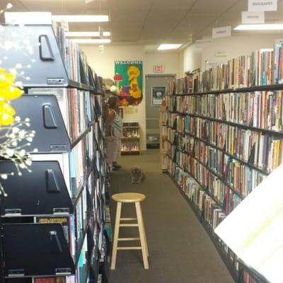 One of the best bookstores in the state and their dog friendly