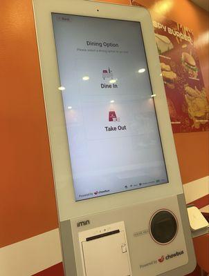 One of the ways to order food.