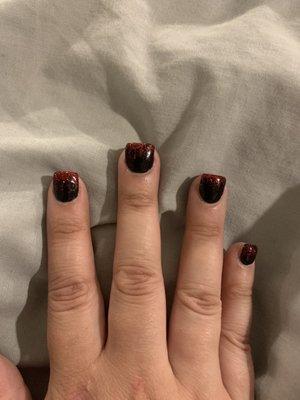 EVERY SINGLE NAIL IS CROOKED!