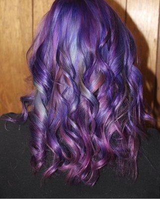 Fantasy hair color