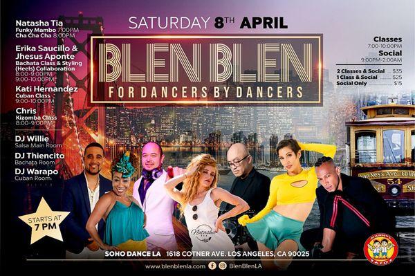 Blen Blen SF Takeover - Sat, April 8, 2023