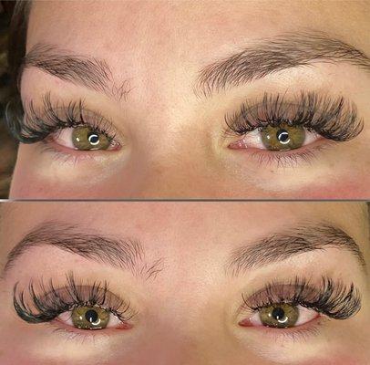 Spikey/ Wispy Hybrid lashes