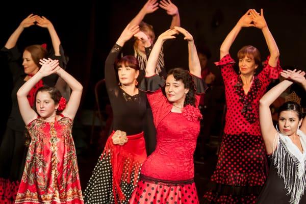 Virginia Iglesias' Flamenco Academy of Dance.San Francisco.2013