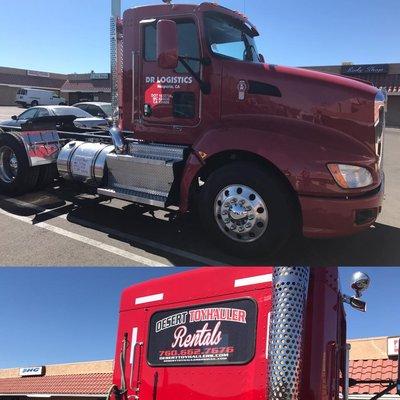 Truck Graphics and Lettering.