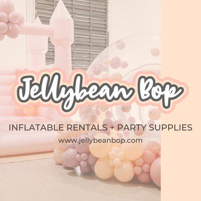 Jellybean Bop Inflatable Rentals + Party Supplies