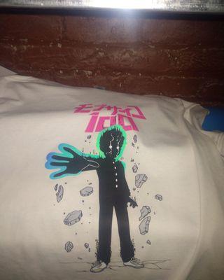 Reflective and glow in the dark vinyl shirt