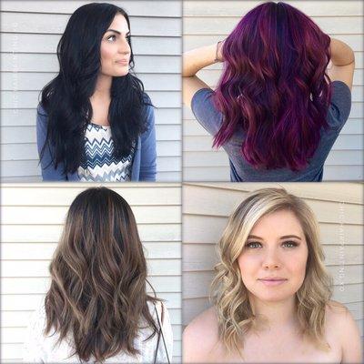 A few of my faves this year! I had so much fun creating these very different, yet equally beautiful hair creations!