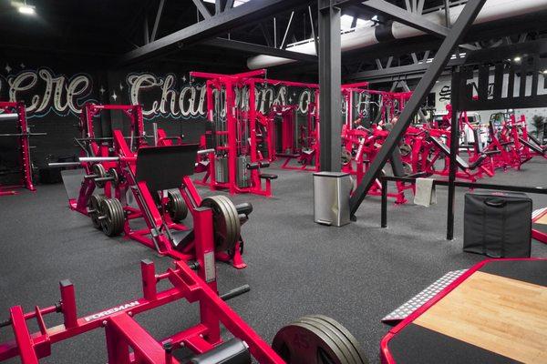 Main workout area in the 1st building