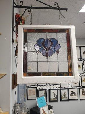 Beautiful Vintage stained glass window