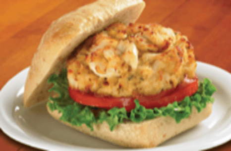 Crab Cake Sandwich.  (weekly special).