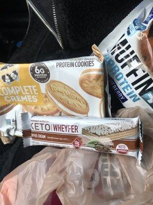 Lots of high protein/ low carb snacks