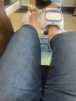 Pedicure was relaxing and worth it !!!