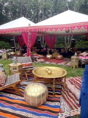 Moroccan furniture rental in NY, CT and NJ